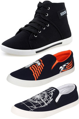 

GENIAL Sneakers For Men(Black, Black, Multicolor