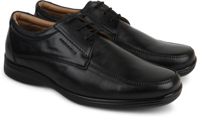 

Provogue Genuine Leather Lace Up For Men(Black