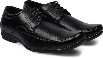

Arthur Men's Black PU Lace Up For Men(Black