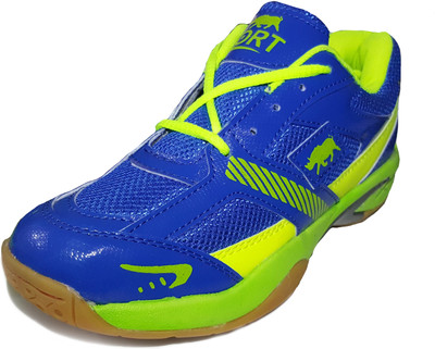 

Port MASTER Badminton Shoes For Men(Blue