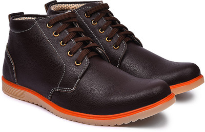 

Arthur Men's Brown PU Casuals For Men(Brown