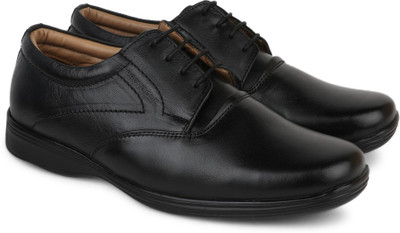 

Provogue Genuine Leather Lace Up For Men(Black