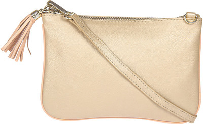 

Aditi Wasan Women Casual Beige Genuine Leather Sling Bag