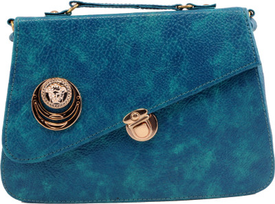 

PAGWIN Women Casual Green PU Sling Bag