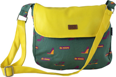 

YOLO Women Casual Multicolor Canvas Sling Bag