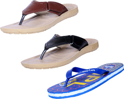 

Indistar Flip Flops, Maroon::black::blue