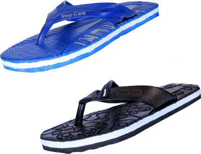 

Indistar Flip Flops, Blue::black