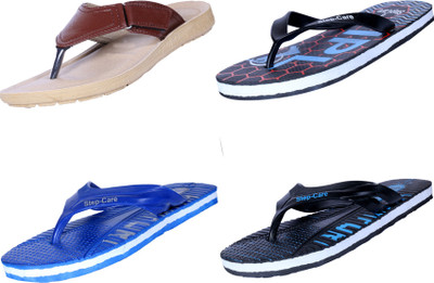 Indistar Flip Flops, Maroon::black::blue::black