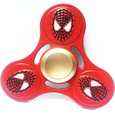 

Happy GiftMart High Quality Metal Fidget Spinners (Spiderman Metal)(Red, Black)