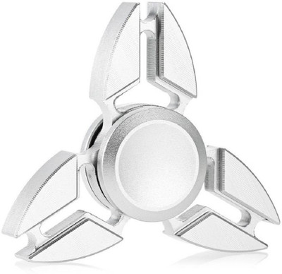 

Mayatra's Metal 3 Crab Claw Fidget Hand Spinner Toy(Silver)
