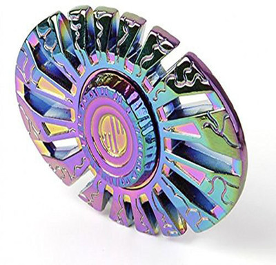 

Happy GiftMart Happy Giftmart High Quality Metal Fidget Spinners (Rainbow Colorful)(Multicolor)