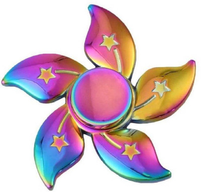 

Akrobo Metal Flower Fidget Spinner Rainbow(Multicolor)