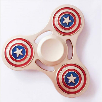 

Krypton Super Hero Random Best Quality Metal Hand Spinner Fidget 3 Wing Bearings Stress Reducer Anti Anxiety for Children / Adults Mini 2 Mint Spin.(Multicolor)