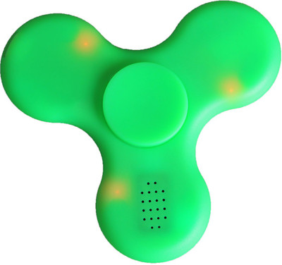 

Toys Factory Bluetooth Speaker & LED Fidget Hand Spinner(Green)