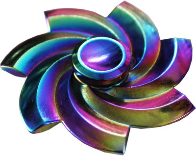 

Toys Factory Rainbow Metal Ultra Speed Fidget Hand Spinner(Multicolor)