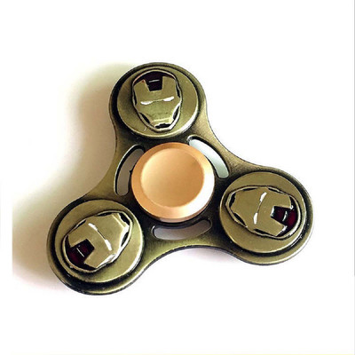 

Krypton Super Hero Random Best Quality Metal Hand Spinner Fidget 3 Wing Bearings Mini 2 Mint Spin.(Multicolor)