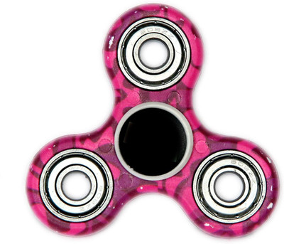 

Homeshopeez Hand Fidget Spinner Toy With Smooth Bearing - Pnk(Pink)
