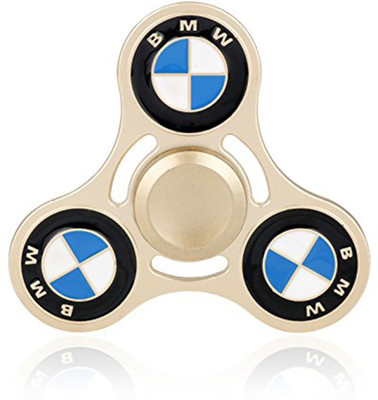 

Happy GiftMart High Quality Metal Fidget Spinners (BMW Tri)(Gold)