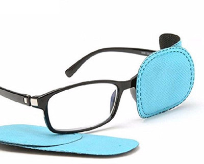 

Jern Amblyopia Lazy Eye Patches For Glasses, Kids Eye Patch,Strabismus For Children(Blue