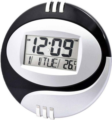Jeeya Digital Black, White Clock