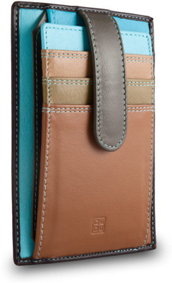 

Dudu Women Casual Multicolor Genuine Leather Card Holder(9 Card Slots), Dark brown