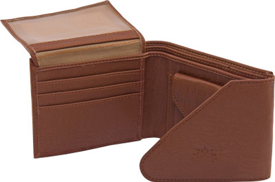 

ALTON Men Brown Genuine Leather Wallet(5 Card Slots)