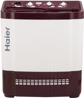 

Haier 6.8 kg Semi Automatic Top Load Washing Machine White, Red(HTW68-186V)
