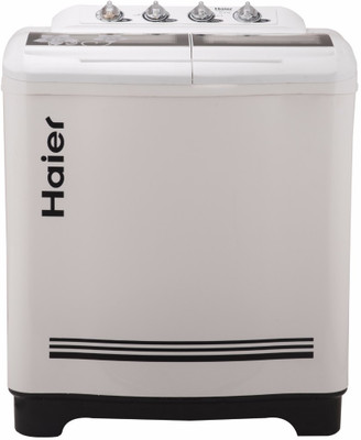 

Haier 7.6 kg Semi Automatic Top Load Washing Machine White, Black(XPB76-113D)