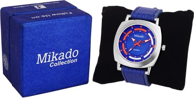 Mikado Stylish Blue Ranger Casual analog watch for men and boy's(Casual+formal+Party wedding watch ) Watch  - For Boys   Watches  (Mikado)