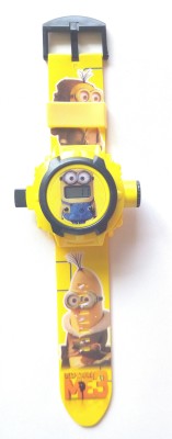 gubbarey Minion Projector watch Watch  - For Boys   Watches  (GUBBAREY)