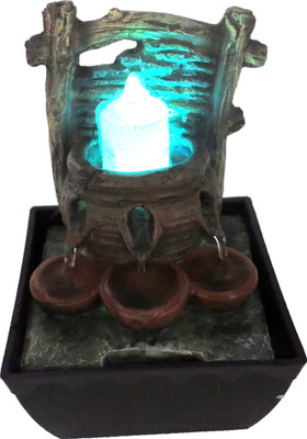 

Importwala 17.5 cm X 12.5 cm X 12.5 cm Water Fountain