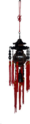 

Parampara Copper Windchime(20 inch, Multicolor)