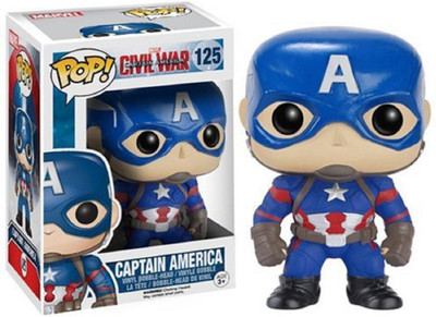 

Funko Avengers Captain America Pop! Vinyl Figure - 4 INCH [Wizplex](Multicolor)