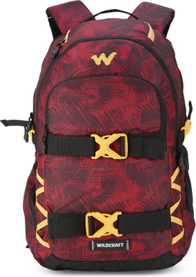 

Wildcraft Buckler 18 KG Backpack(Red, Black)
