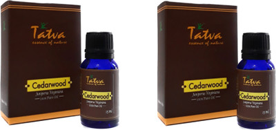 

Tatva 100% Pure Essential Oil- COMBO (Cedarwood 15ml & Cedarwood 15ml)(30 ml)