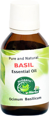 

Globatic Herbs BASIL Oil (Ocimum Basilicum)100% Natural and Pure(30 ml)