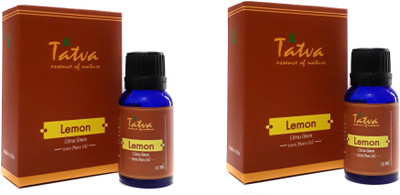 

Tatva 100% Pure Essential Oil- COMBO (Lemon 15ml & Lemon 15ml)(30 ml)