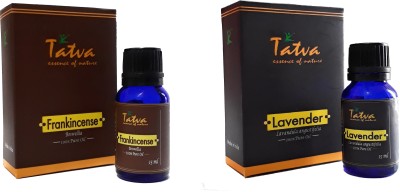 

Tatva 100% Pure Essential Oil- COMBO (Frankincense 15ml & Lavender 15ml)(30 ml)