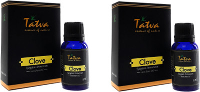 

Tatva 100% Pure Essential Oil- COMBO (Clove 15ml & Clove 15ml)(30 ml)