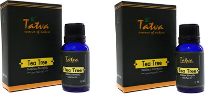 

Tatva 100% Pure Essential Oil- COMBO (Tea Tree 15ml & Tea Tree 15ml)(30 ml)