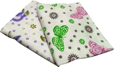 

Cotton Colors Cotton 300 GSM Bath Towel Set(Pack of 2, White)