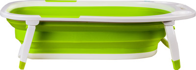 

U-grow Folding Silicone Baby Bath - Green(Green)