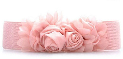 

BLINGG Women Formal Pink Synthetic Belt
