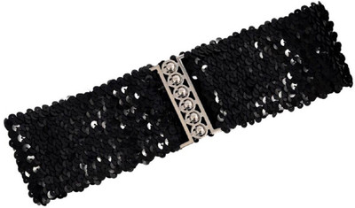 

BLINGG Women Formal Black Synthetic Belt