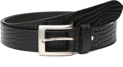 

Regnum Men Casual Black Genuine Leather Belt