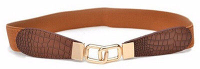 

BLINGG Women Formal Tan Artificial Leather Belt
