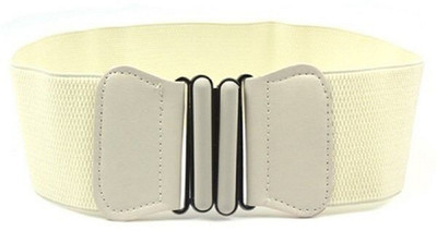 

BLINGG Women Formal White Artificial Leather Belt