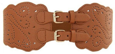 

BLINGG Women Formal Tan Artificial Leather Belt