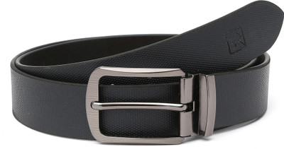 

Regnum Men Formal Black Genuine Leather Belt