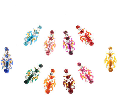 

Instabuyz Stylish bindi Forehead Multicolor Bindis(Medium)